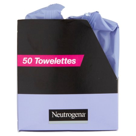 Neutrogena Night Calming Makeup Remover Cleansing Towelettes Special Value Twin Pack