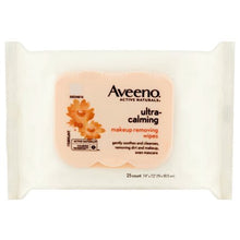 Aveeno Ultra-Calming Makeup Removing Wipes, 25 Count