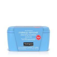 Neutrogena Makeup Remover Cleansing Towelettes, 25 Count