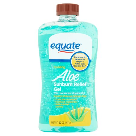 Equate Cooling Aloe Sunburn Relief Gel, 20 oz