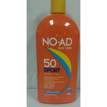 No-Ad Sport Active Sun screen Lotion SPF 50, 16 fl oz