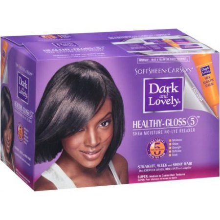 SoftSheen-Carson Dark and Lovely Healthy-Gloss 5 Shea Moisture No-Lye Relaxer - Super