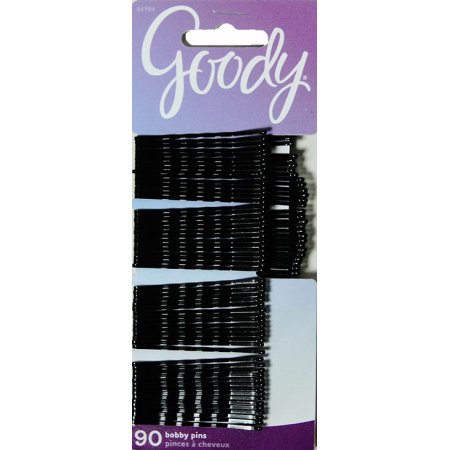 Goody Bobby Pins, Black 03704, 90 count