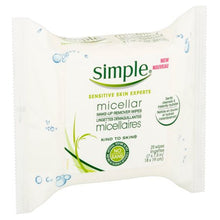 Simple Micellar Make-Up Remover Wipes 25 Wipes