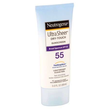 Neutrogena Ultra Sheer Dry-Touch Sunscreen Broad Spectrum, SPF 55, 3.0 fl oz