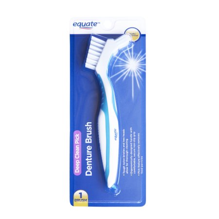 Equate Denture Toothbrush, 1ct