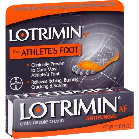 Lotrimin AF Antifungal Athlete's Foot Clotrimazole Cream, 0.42 oz