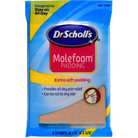 Dr. Scholl's Molefoam Padding, 2 count