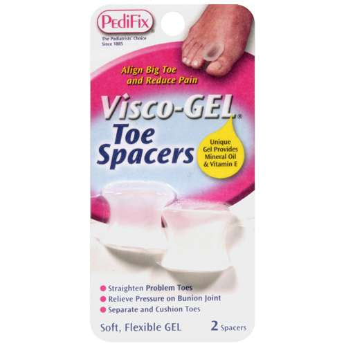 Visco Gel: Gel Toe Spacers, 1 Pr PediFix