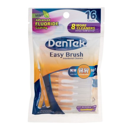 Dentek Easy Brush Standard Interdental Cleaners Mint - 16 CT