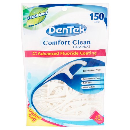 DenTek Comfort Clean Floss Picks Fresh Mint - 150 CT