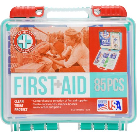 Be Smart Get Prepared First Aid Kit, 85 pc