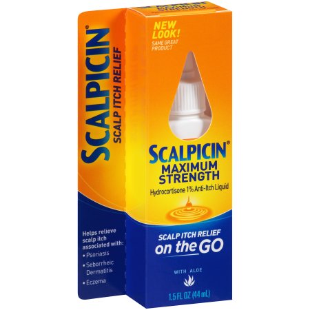 Scalpicin® Maximum Strength Liquid Scalp Itch Relief 1.5 fl. oz. Box