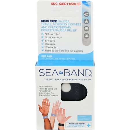 Sea-Band Nausea Relief Acupuncture Wrist Band, 1ct