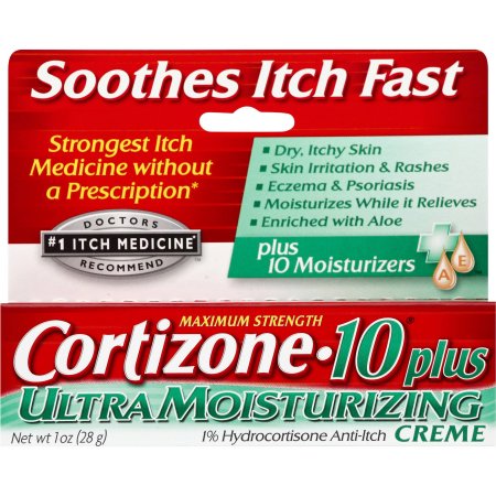 Cortizone 10 Ultra Moisturizing Anti-Itch Creme Plus, 1 oz