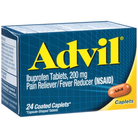 Advil® Pain Reliever/Fever Reducer (Ibuprofen) 200mg 24 ct Box