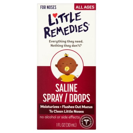 Little Remedies Saline Spray/Drops All Ages