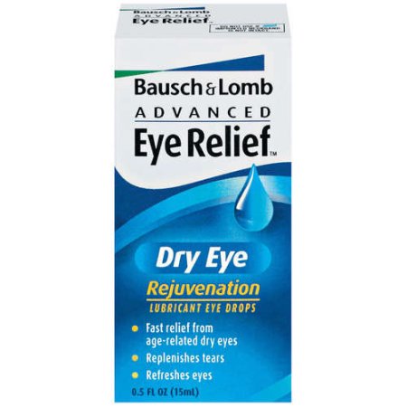 Advanced Eye Relief Dry Eye Rejuvenation Lubricant Eye Drops, .5 fl oz